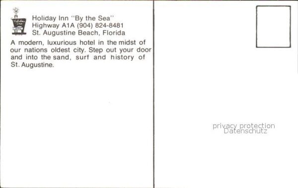 St Augustine Holiday Inn By the Sea Florida – Bild 2