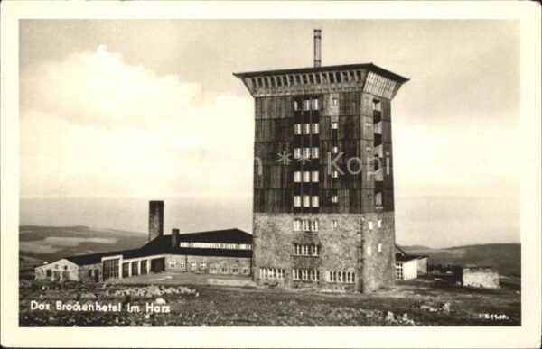 Brocken Harz Brockenhotel im Harz