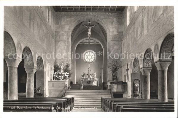 Insel Reichenau Oberzell Kircheninneres