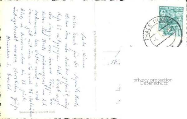 Thale Harz Reichsbahnerholungsheim Waldkater – Bild 2