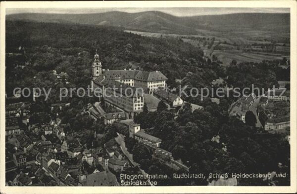 Rudolstadt Schloss Heidecksburg und Schlosskaffee