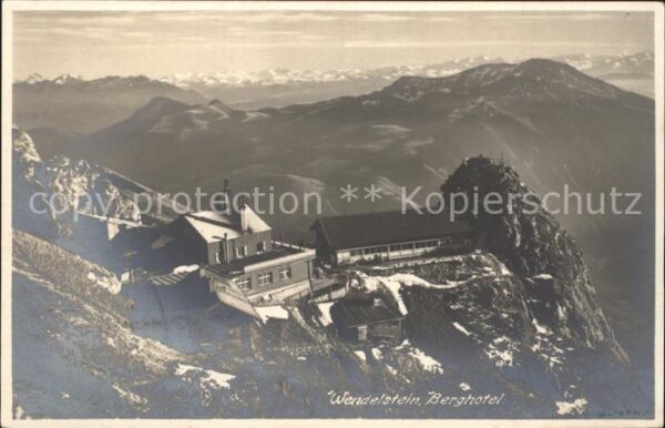 Wendelstein Berg Berghotel Panorama