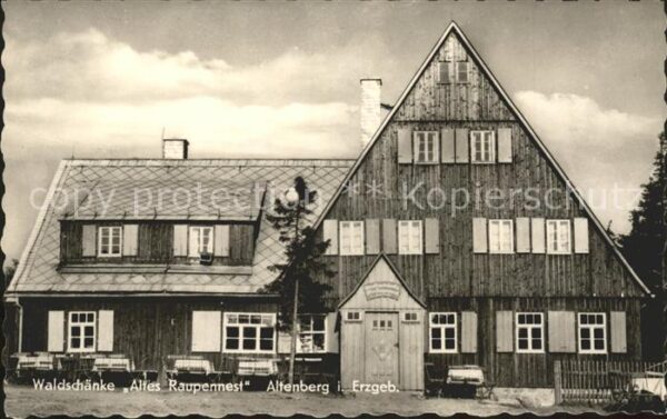 Altenberg Erzgebirge Waldschänke Altes Raupennest