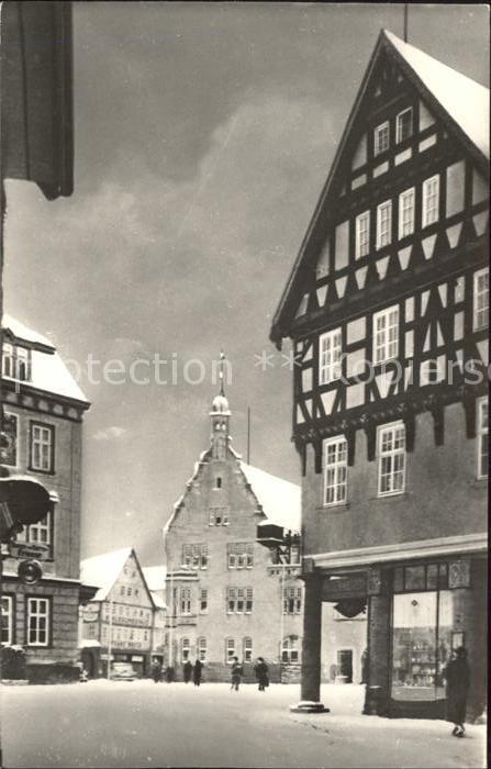 Schmalkalden Blick zum Markt