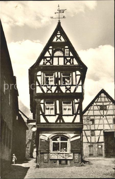 Bad Wimpfen Badgasse Fachwerkhäuser