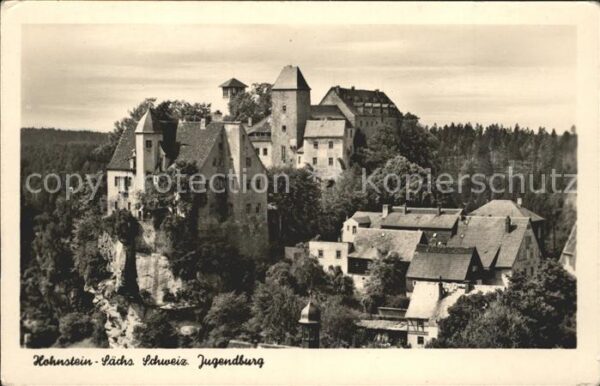 Hohnstein Saechsische Schweiz Jugendburg
