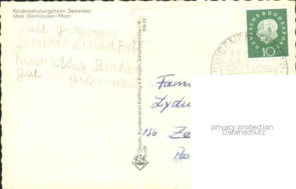 Gemuenden Main Kindererholungsheim Seewiesen – Bild 2