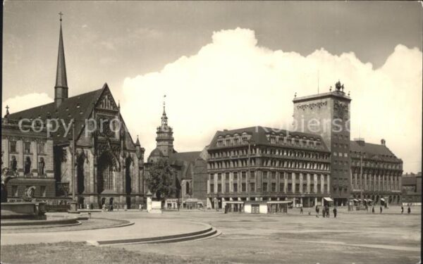 Leipzig Karl Marx Platz Kirche
