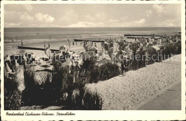 Duhnen Nordsee Nordseebad Strandleben