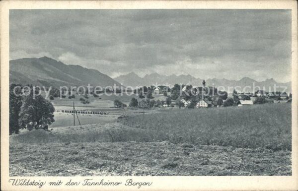 Wildsteig mit Tannheimer Bergen