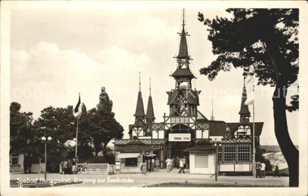 Heringsdorf Holstein Eingang zur Seebrücke