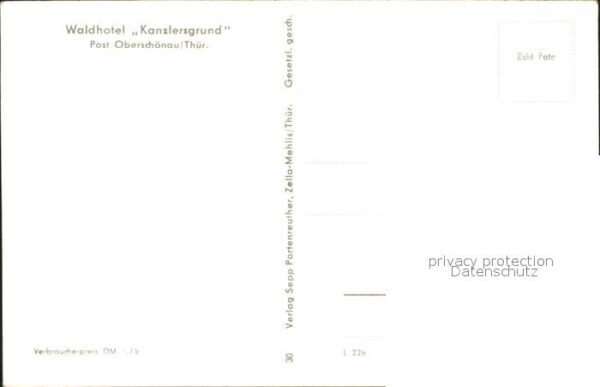 Oberschoenau Thueringen Waldhotel Kanzlersgrund – Bild 2