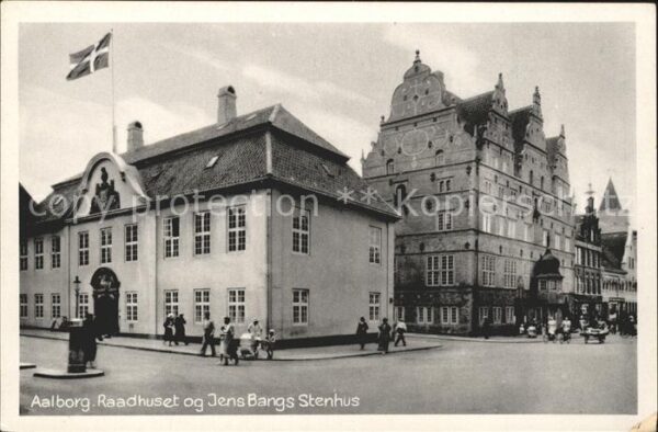 Aalborg Raadhuset og Jens Bangs Stenhus
