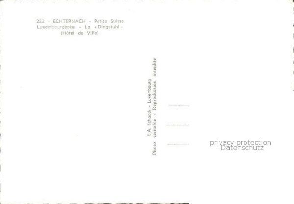 Echternach Luxembourgeoise Le Dingstuhl Hotel de V – Bild 2