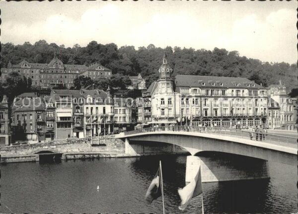 Dinant Wallonie Grand Hotel des Postes Brücke