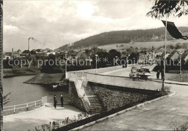 Saalburg Saale Neue Stauseebrücke