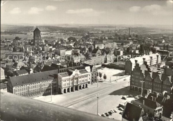 Rostock Blick zum Ernst Thälmann Platz