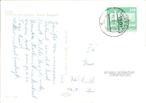 Ferch FDGB Erholungsheim Pierre Semard – Bild 2