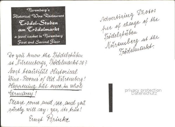 Nuernberg Nurembergs Historical Wine Restaurant T – Bild 2