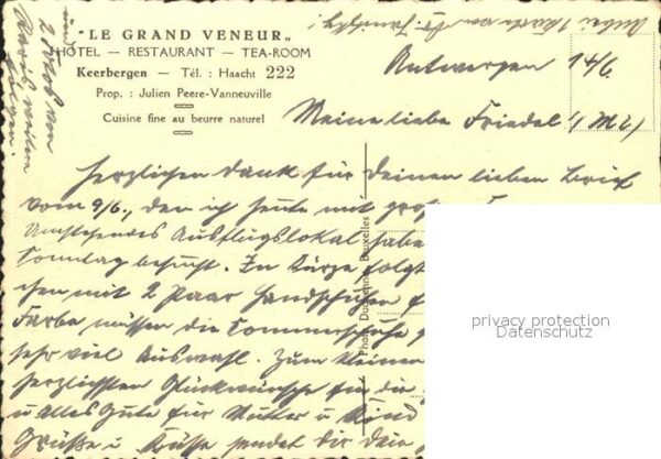 Keerbergen Le Grand Veneur Hotel Restaurant – Bild 2