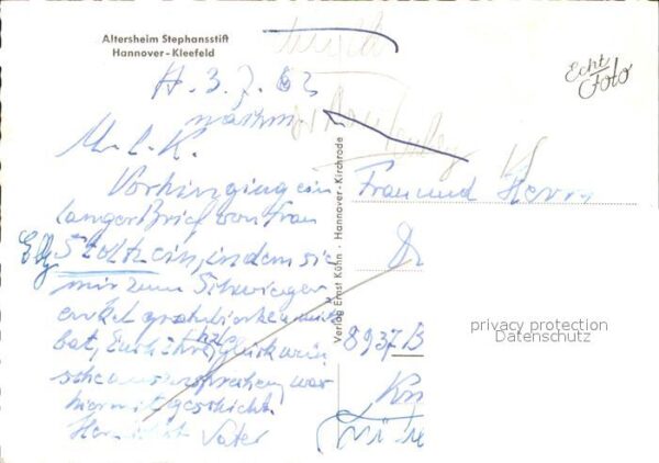 Kleefeld Hannover Altersheim Stephansstift – Bild 2
