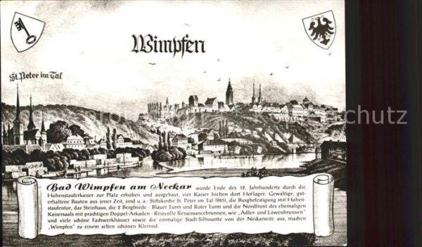 Bad Wimpfen am Neckar Altes Städtebild
