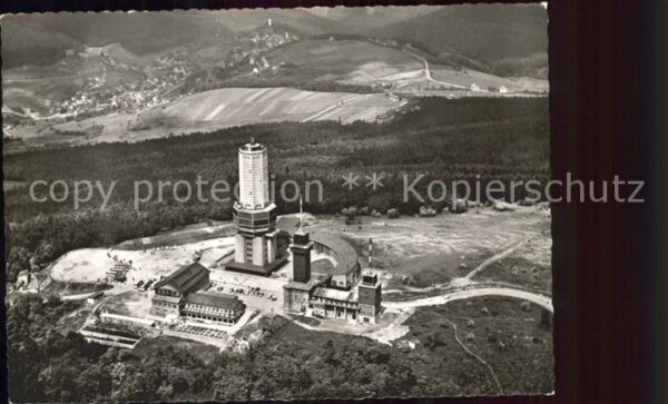 Feldberg Taunus TV und UKW Sender Aussichts und Fernmel