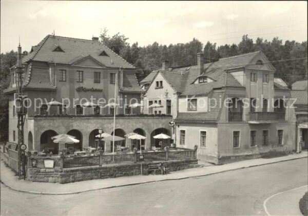 Hartha Tharandt Betriebs Ferienheim SKET mit Kurhaus