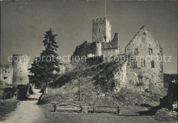 Roetteln Roettelweiler Burgruine Rötteln