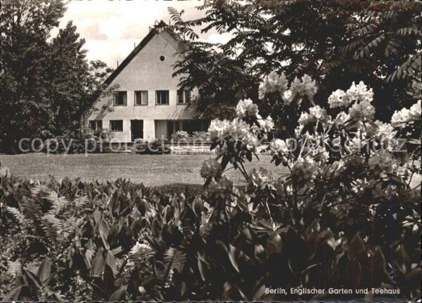 Berlin Englischer Garten und Teehaus