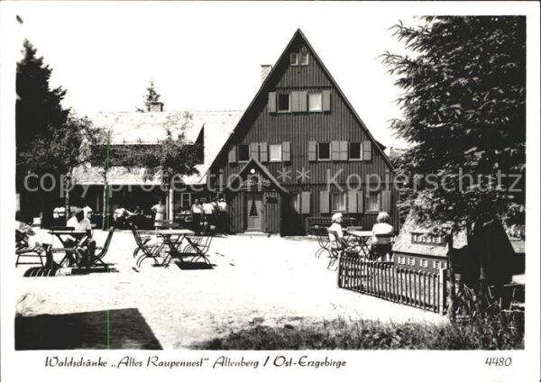 Altenberg Erzgebirge Waldschänke Raupennest