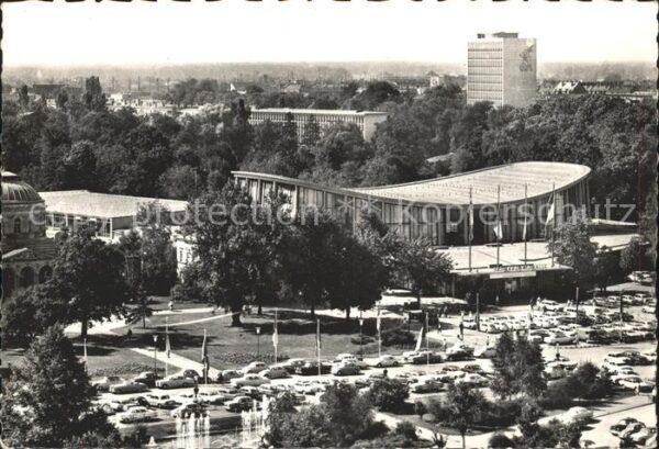 Karlsruhe Festplatz mit Schwarzwaldhalle