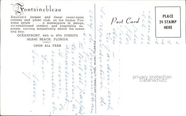 Miami Beach Hotel Fontainebleau – Bild 2