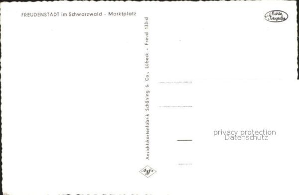 Freudenstadt Marktplatz – Bild 2