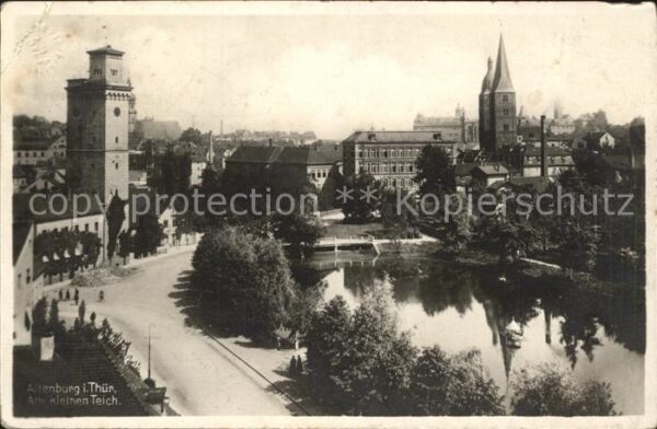 Altenburg Thueringen kleiner Teich
