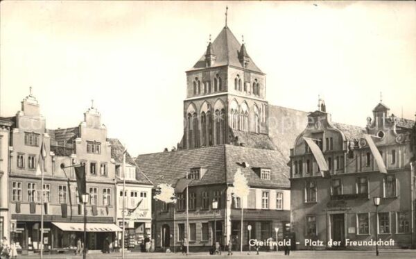 Greifswald Mecklenburg Vorpommern Platz der Freundschaft