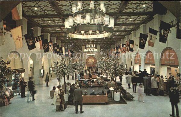 New York City Hotel Commodore Lobby