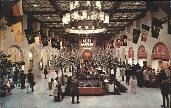 New York City Hotel Commodore Lobby