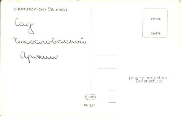 Chomutov Gedenkstein – Bild 2