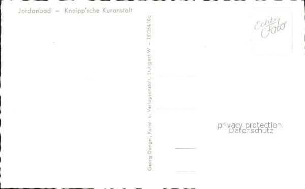 Jordanbad Kneippsche Kuranstalt – Bild 2
