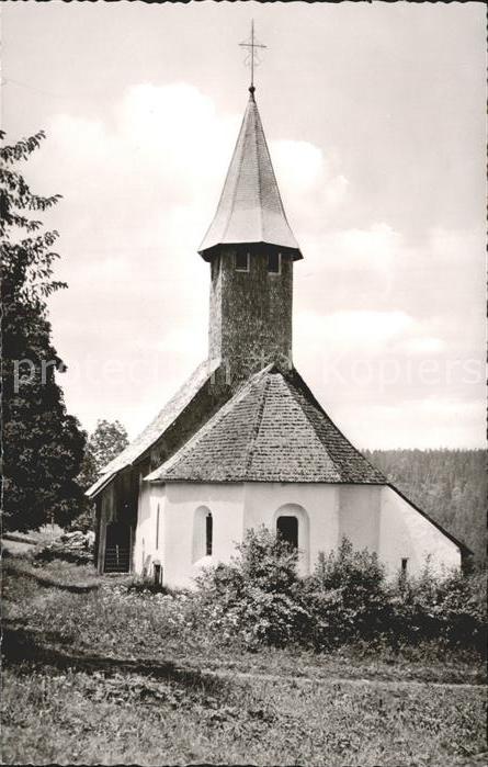 Koenigsfeld Schwarzwald Alte Buchenberger Kirche