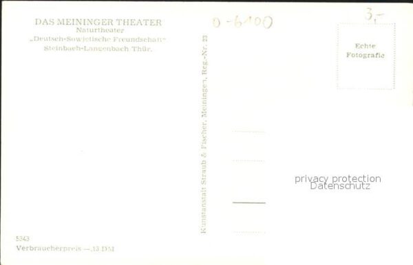 Meiningen Thueringen Naturtheater – Bild 2