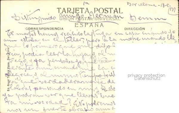 Barcelona Cataluna Paeso de Colon – Bild 2