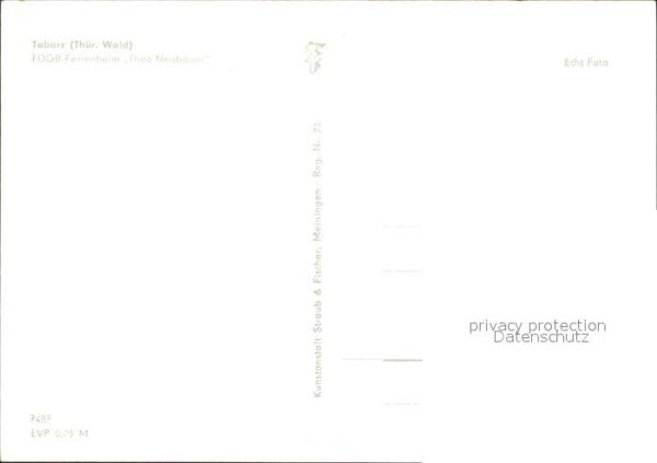 Tabarz Ferienheim Theo Neubauer – Bild 2