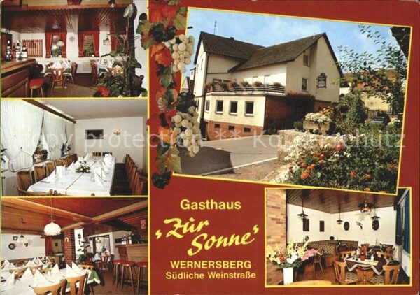 Wernersberg Pfalz Gasthaus zur Sonne