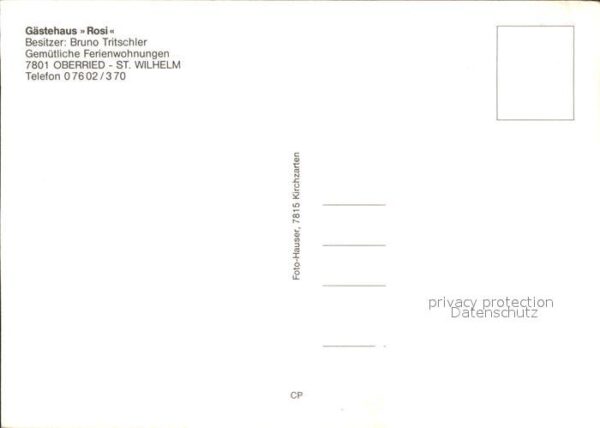 Oberried Breisgau Gasthaus Rosi – Bild 2