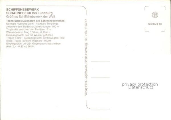 Scharnebeck Lueneburg Schiffshebewerk – Bild 2