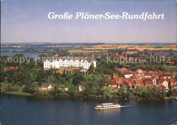 Ploen See Plöner Seerundfahrt Fliegeraufnahme