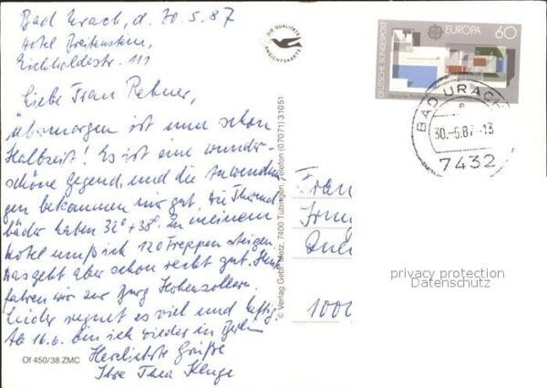 Bad Urach Landkarte Schwäbische Alb – Bild 2