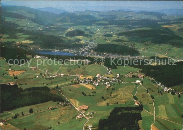 Saig Schwarzwald Fliegeraufnahme